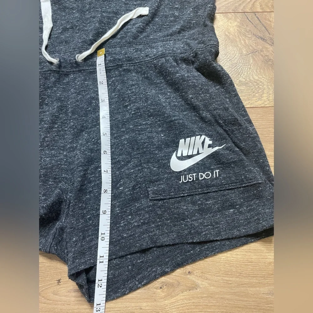 Nike Gym Vintage Racerback Romper in Heathered Grey Women's Sz Small
